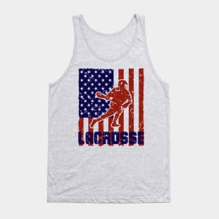 lacrosse,lacrosse usa flag,lacrosse t-shirt,lacrosse gifts Tank Top